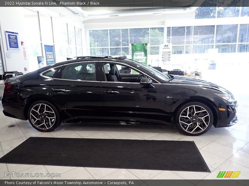 Phantom Black / Black 2022 Hyundai Sonata N Line