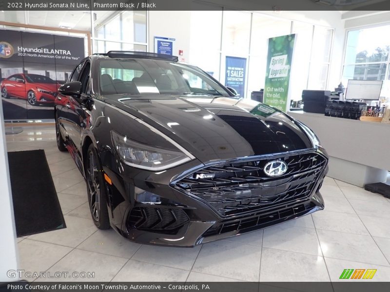 Phantom Black / Black 2022 Hyundai Sonata N Line