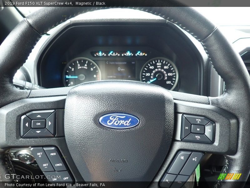 Magnetic / Black 2019 Ford F150 XLT SuperCrew 4x4