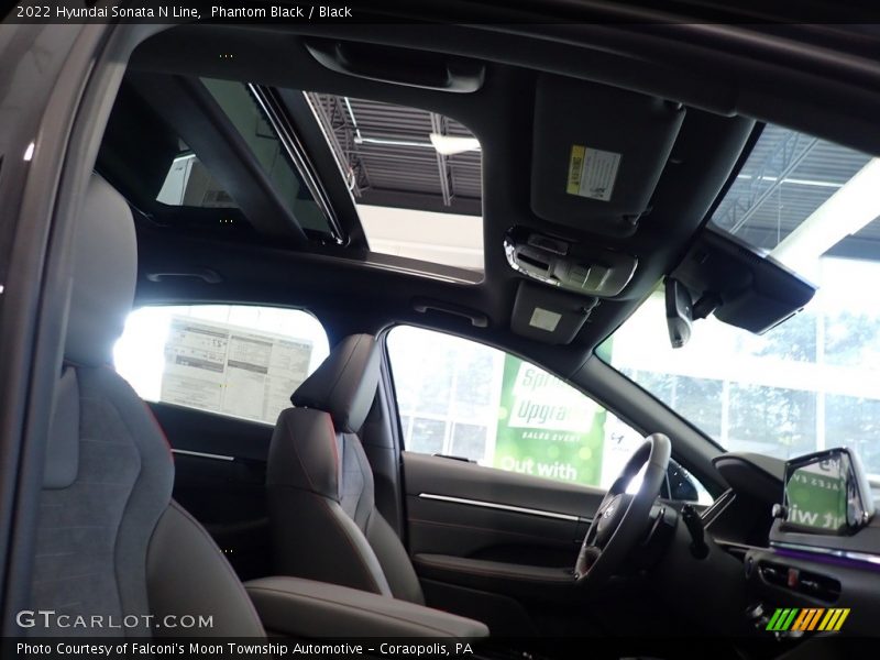 Phantom Black / Black 2022 Hyundai Sonata N Line