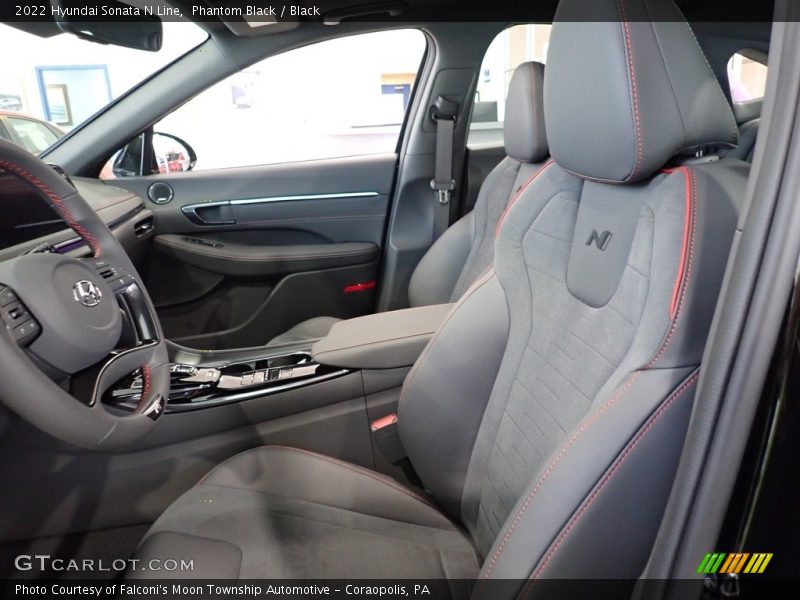 Phantom Black / Black 2022 Hyundai Sonata N Line
