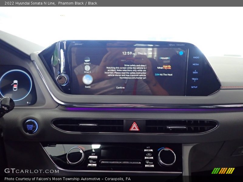 Phantom Black / Black 2022 Hyundai Sonata N Line