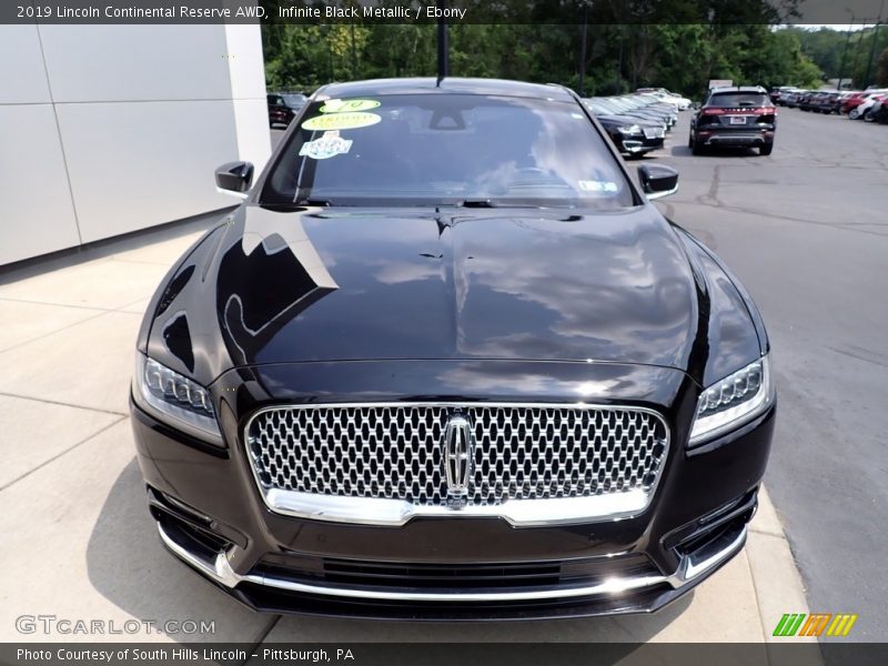 Infinite Black Metallic / Ebony 2019 Lincoln Continental Reserve AWD