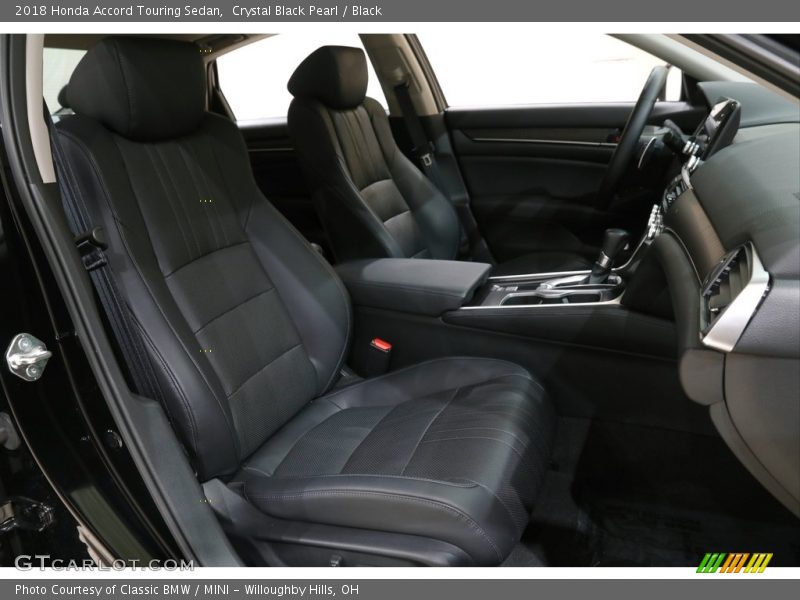 Crystal Black Pearl / Black 2018 Honda Accord Touring Sedan
