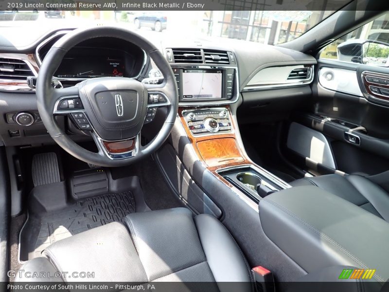  2019 Continental Reserve AWD Ebony Interior