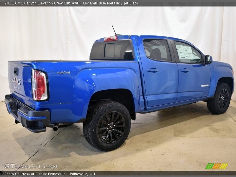 Dynamic Blue Metallic / Jet Black 2021 GMC Canyon Elevation Crew Cab 4WD