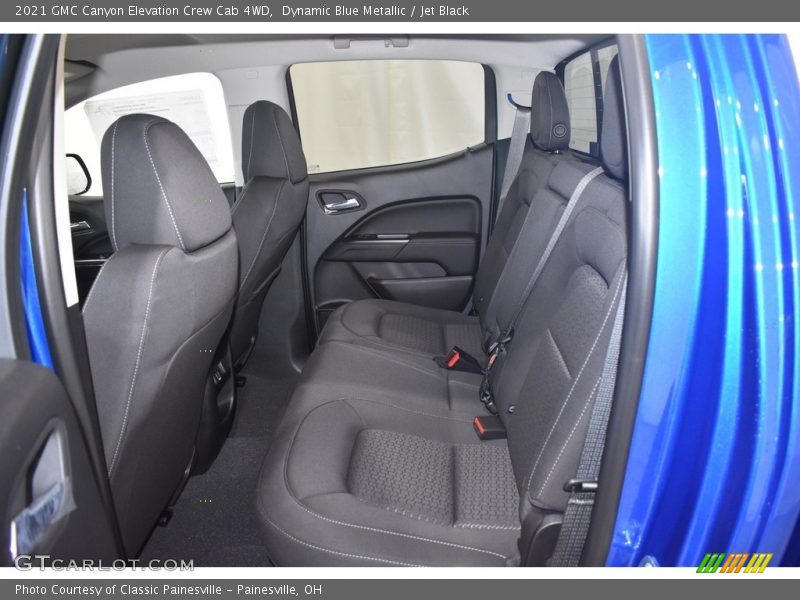 Dynamic Blue Metallic / Jet Black 2021 GMC Canyon Elevation Crew Cab 4WD