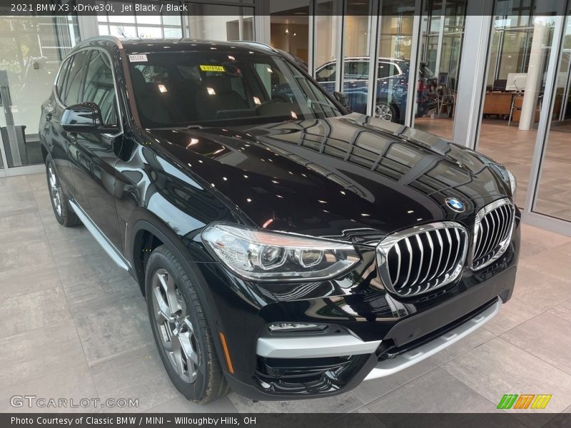 Jet Black / Black 2021 BMW X3 xDrive30i