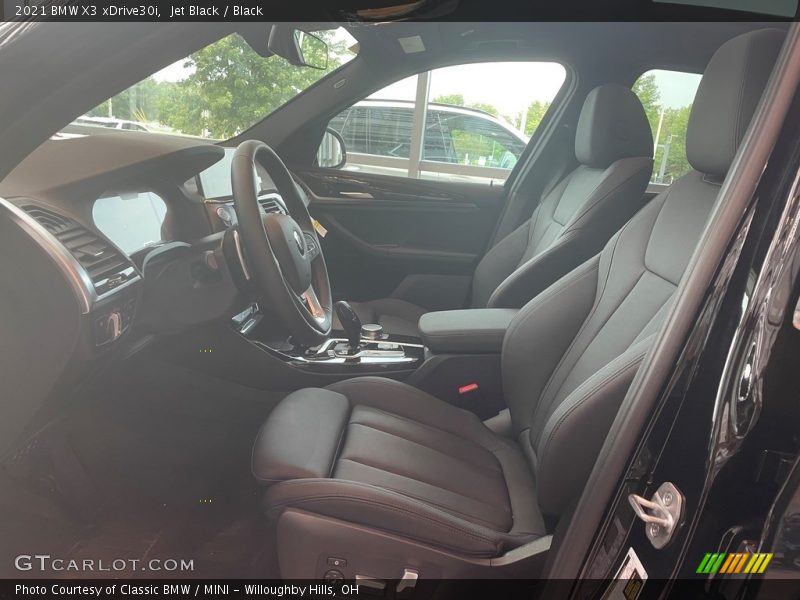 Jet Black / Black 2021 BMW X3 xDrive30i
