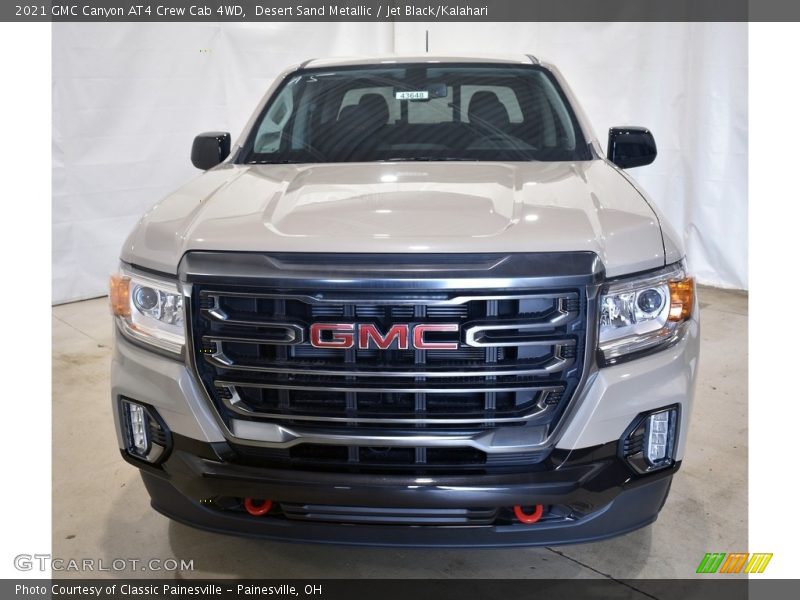Desert Sand Metallic / Jet Black/Kalahari 2021 GMC Canyon AT4 Crew Cab 4WD