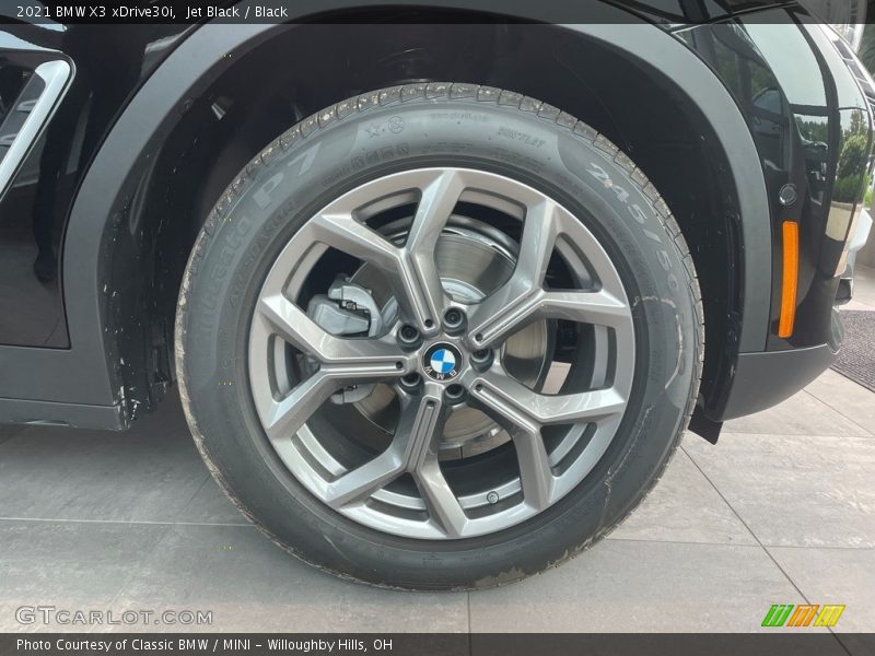 Jet Black / Black 2021 BMW X3 xDrive30i