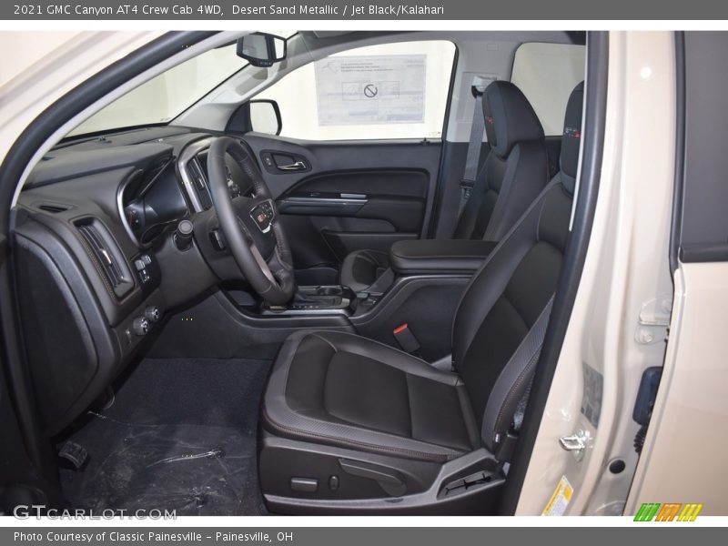 Desert Sand Metallic / Jet Black/Kalahari 2021 GMC Canyon AT4 Crew Cab 4WD