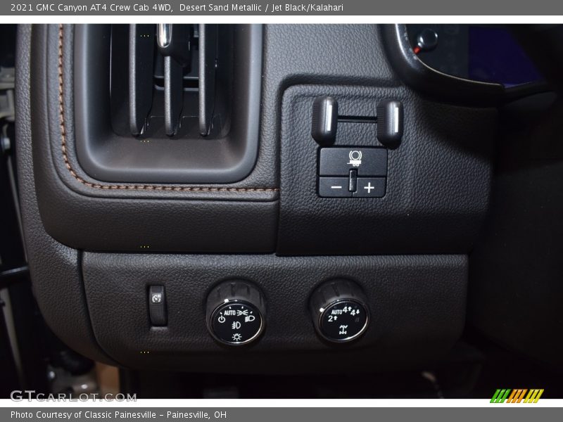 Desert Sand Metallic / Jet Black/Kalahari 2021 GMC Canyon AT4 Crew Cab 4WD