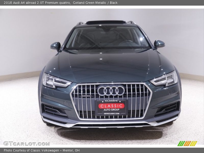 Gotland Green Metallic / Black 2018 Audi A4 allroad 2.0T Premium quattro
