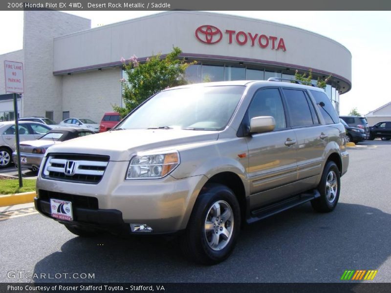 Desert Rock Metallic / Saddle 2006 Honda Pilot EX 4WD