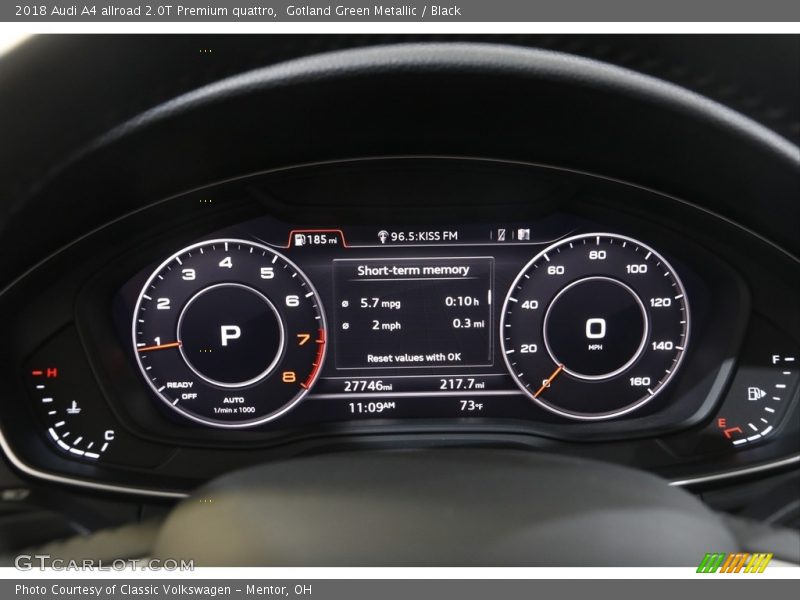  2018 A4 allroad 2.0T Premium quattro 2.0T Premium quattro Gauges