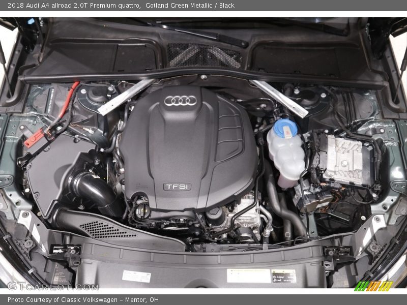  2018 A4 allroad 2.0T Premium quattro Engine - 2.0 Liter TFSI Turbocharged DOHC 16-Valve VVT 4 Cylinder