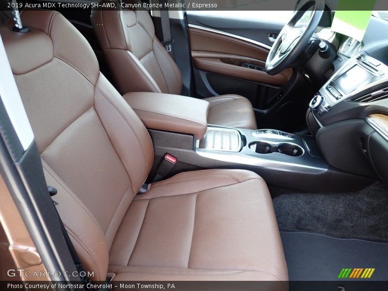 Canyon Bronze Metallic / Espresso 2019 Acura MDX Technology SH-AWD