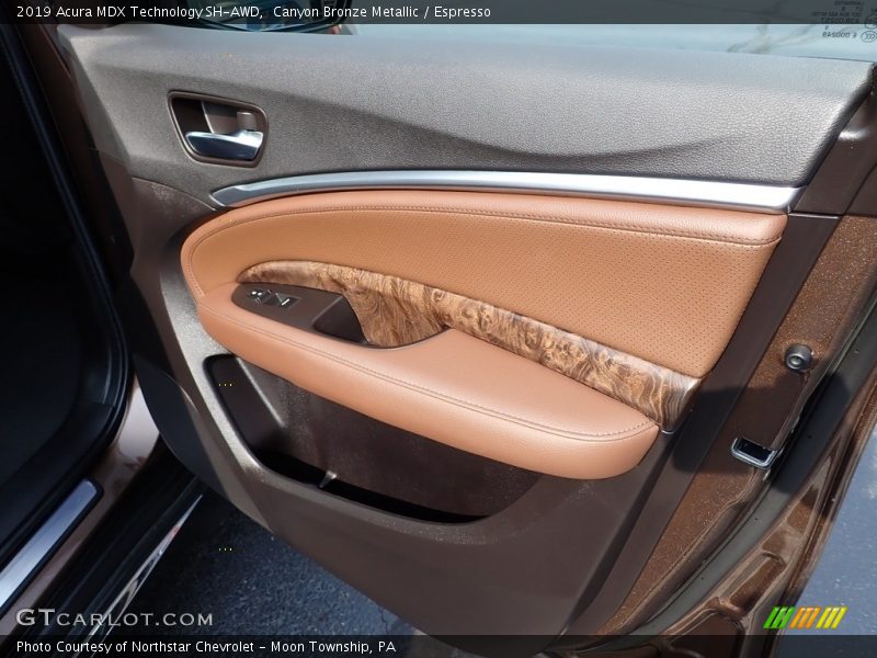 Canyon Bronze Metallic / Espresso 2019 Acura MDX Technology SH-AWD