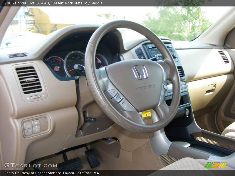 Desert Rock Metallic / Saddle 2006 Honda Pilot EX 4WD