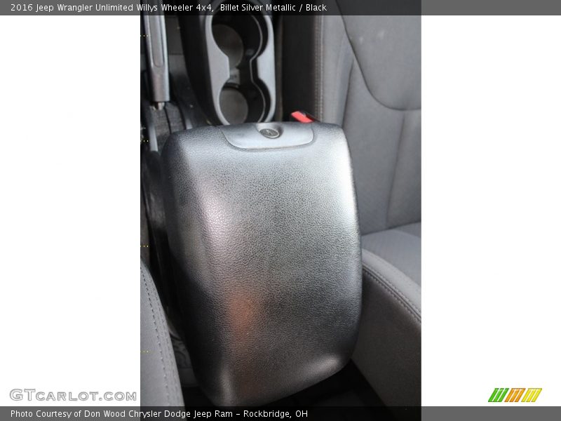 Billet Silver Metallic / Black 2016 Jeep Wrangler Unlimited Willys Wheeler 4x4
