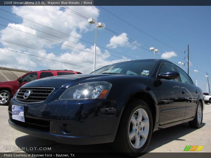 Majestic Blue Metallic / Blond 2006 Nissan Altima 2.5 SL