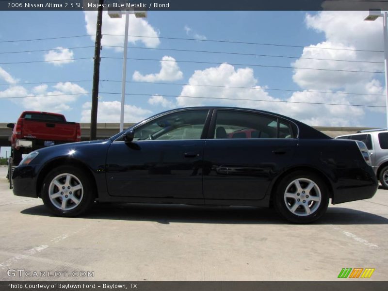 Majestic Blue Metallic / Blond 2006 Nissan Altima 2.5 SL