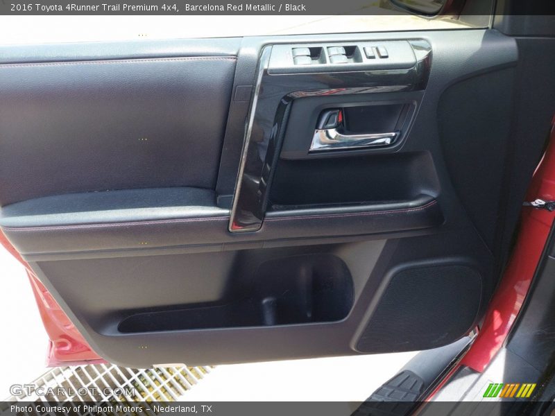Barcelona Red Metallic / Black 2016 Toyota 4Runner Trail Premium 4x4