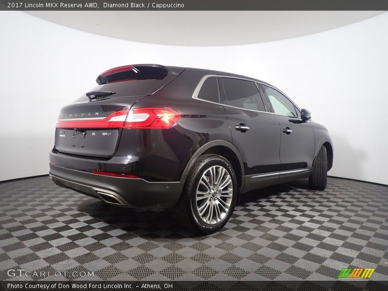 Diamond Black / Cappuccino 2017 Lincoln MKX Reserve AWD