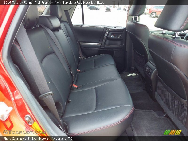 Barcelona Red Metallic / Black 2016 Toyota 4Runner Trail Premium 4x4