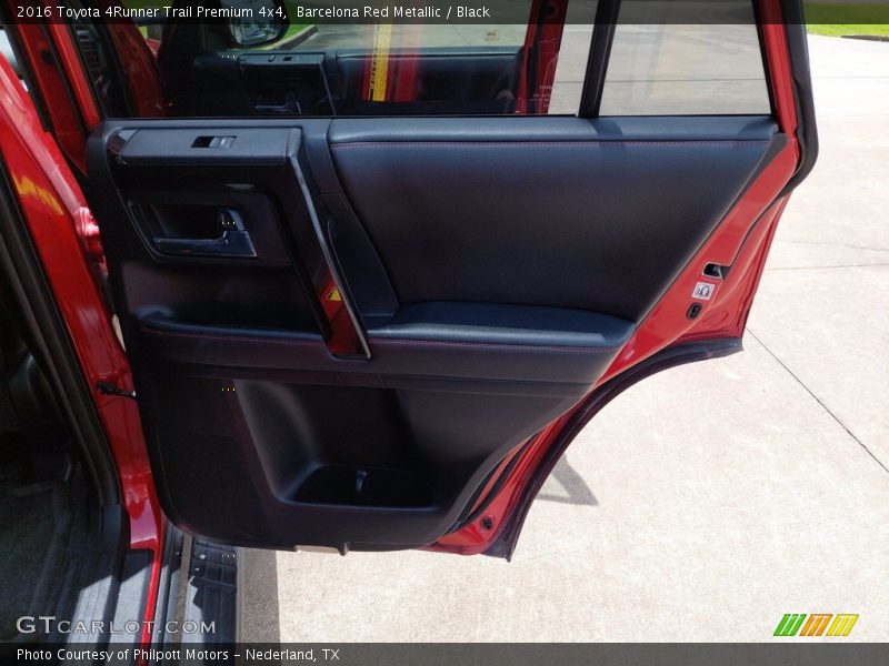 Barcelona Red Metallic / Black 2016 Toyota 4Runner Trail Premium 4x4