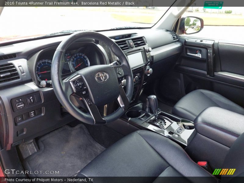 Barcelona Red Metallic / Black 2016 Toyota 4Runner Trail Premium 4x4