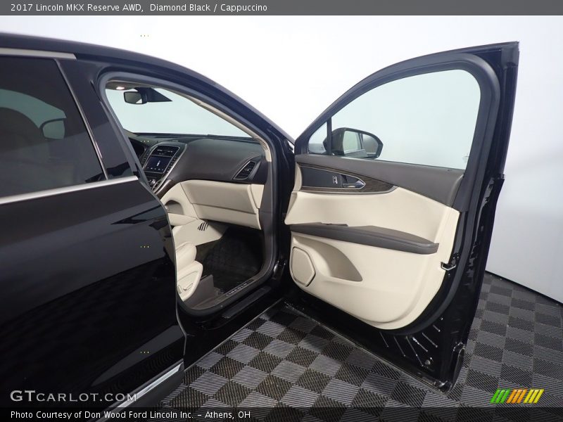 Diamond Black / Cappuccino 2017 Lincoln MKX Reserve AWD