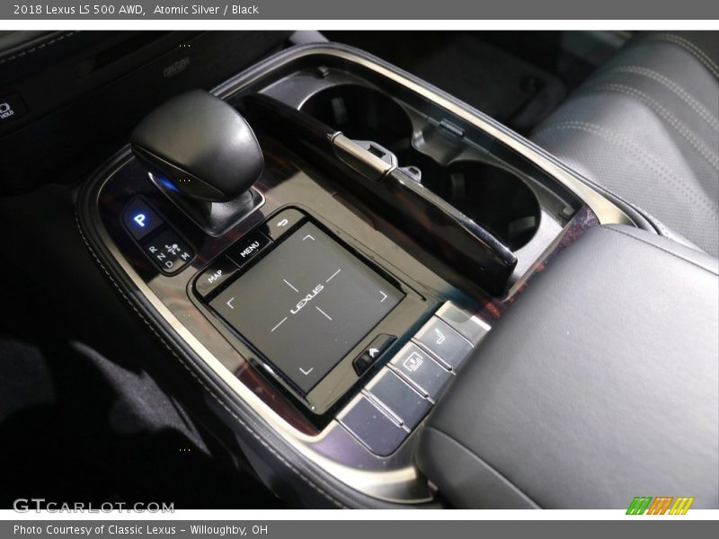 Atomic Silver / Black 2018 Lexus LS 500 AWD