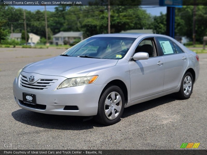 Classic Silver Metallic / Ash 2008 Toyota Camry LE