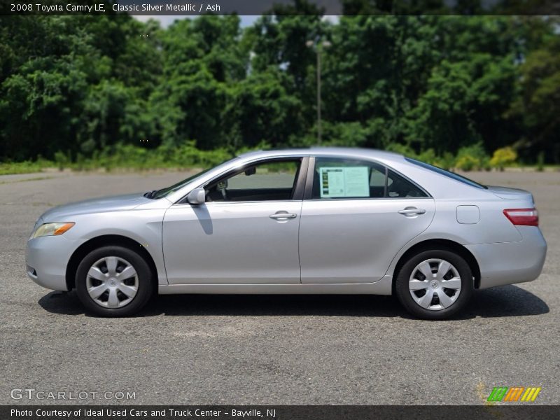 Classic Silver Metallic / Ash 2008 Toyota Camry LE