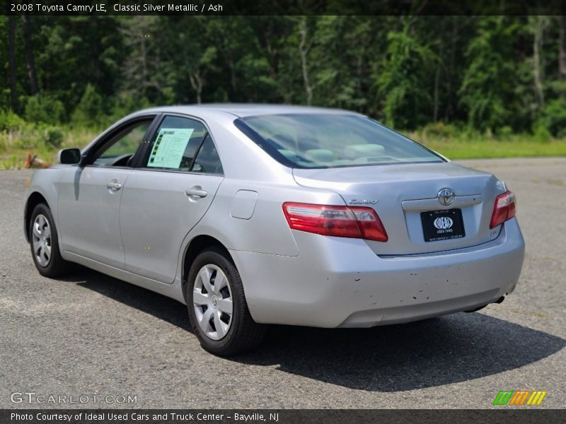 Classic Silver Metallic / Ash 2008 Toyota Camry LE