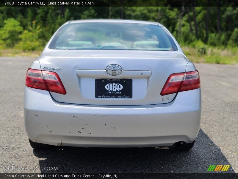 Classic Silver Metallic / Ash 2008 Toyota Camry LE