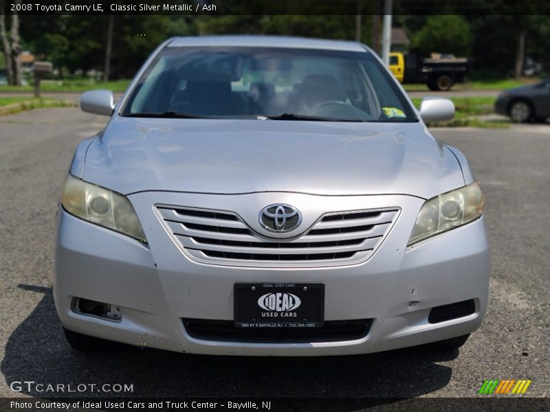 Classic Silver Metallic / Ash 2008 Toyota Camry LE