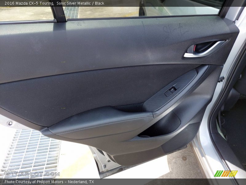 Sonic Silver Metallic / Black 2016 Mazda CX-5 Touring