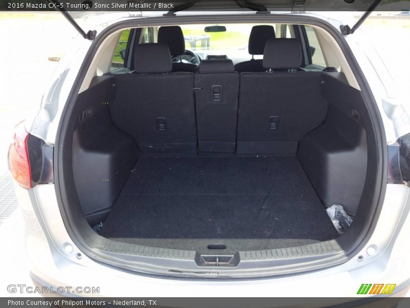 Sonic Silver Metallic / Black 2016 Mazda CX-5 Touring