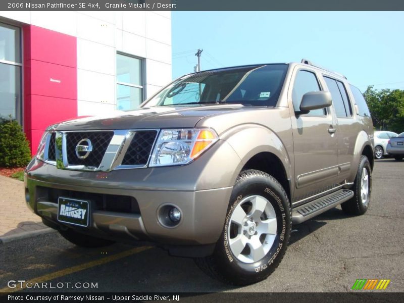 Granite Metallic / Desert 2006 Nissan Pathfinder SE 4x4