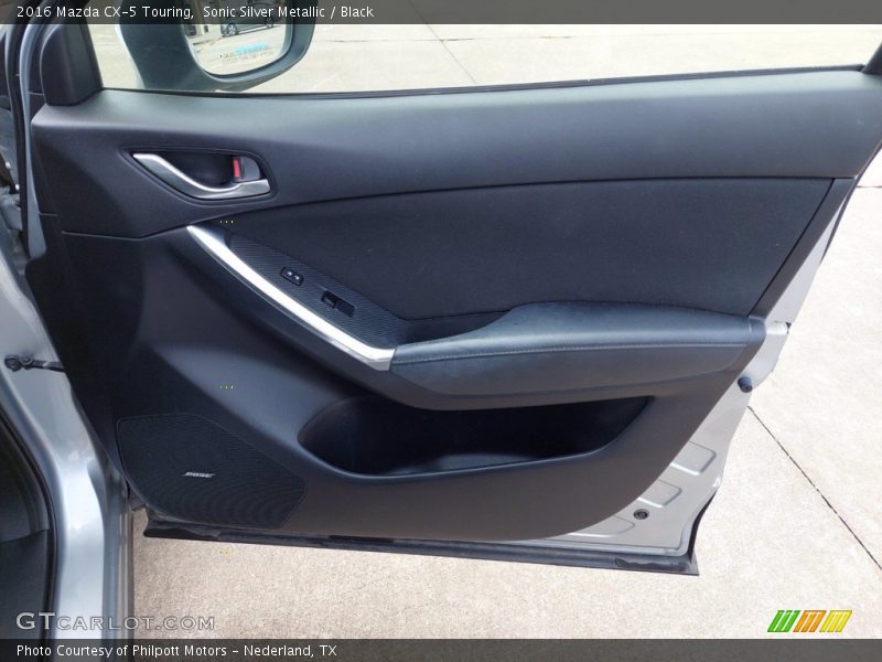 Sonic Silver Metallic / Black 2016 Mazda CX-5 Touring