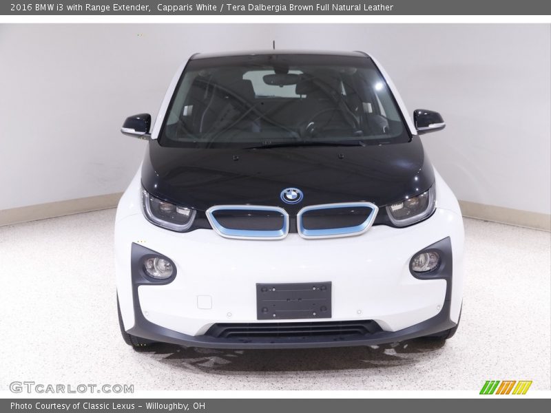 Capparis White / Tera Dalbergia Brown Full Natural Leather 2016 BMW i3 with Range Extender