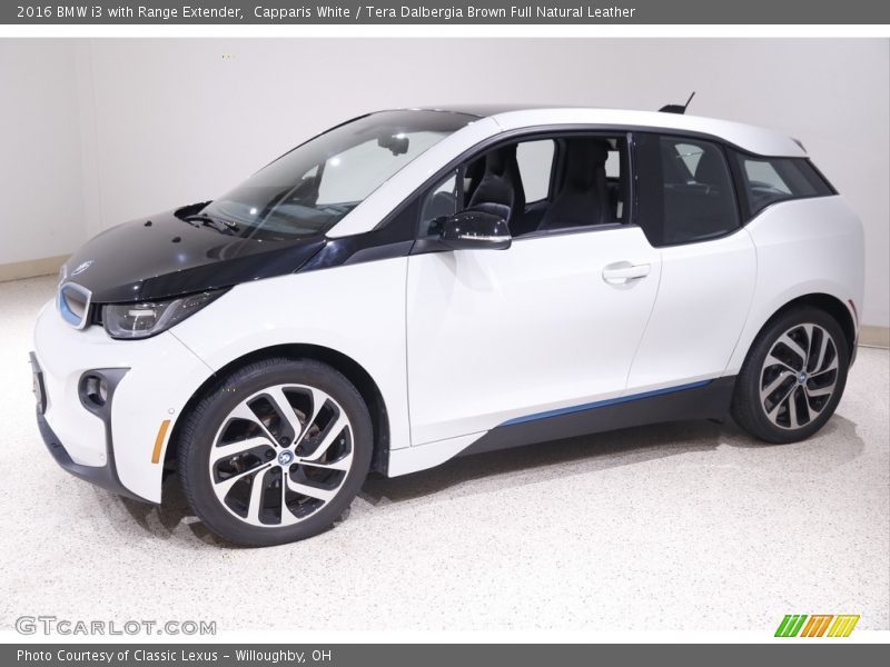 Capparis White / Tera Dalbergia Brown Full Natural Leather 2016 BMW i3 with Range Extender