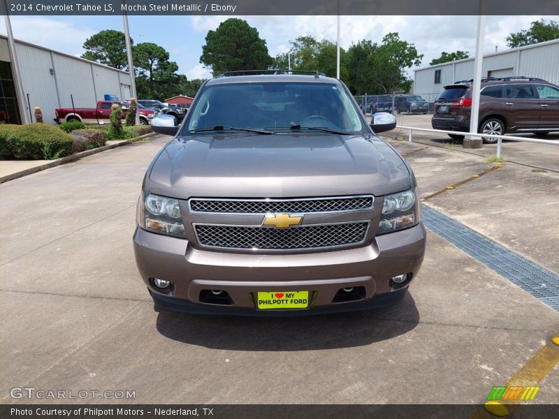 Mocha Steel Metallic / Ebony 2014 Chevrolet Tahoe LS