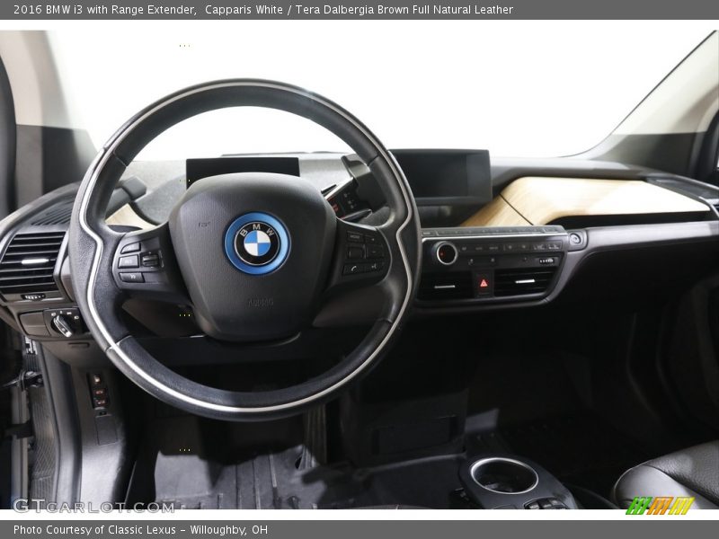 Capparis White / Tera Dalbergia Brown Full Natural Leather 2016 BMW i3 with Range Extender