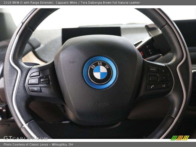 Capparis White / Tera Dalbergia Brown Full Natural Leather 2016 BMW i3 with Range Extender