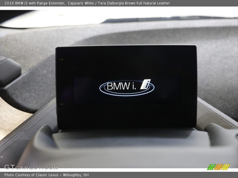Capparis White / Tera Dalbergia Brown Full Natural Leather 2016 BMW i3 with Range Extender