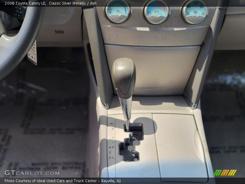 Classic Silver Metallic / Ash 2008 Toyota Camry LE
